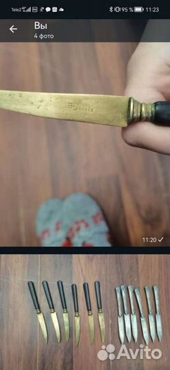 Ножи СССР бронза