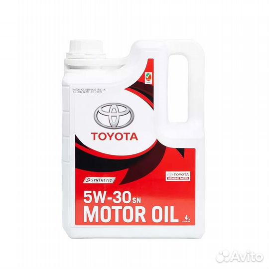 Моторное масло Toyota SN 5W30 4L 08880-83714