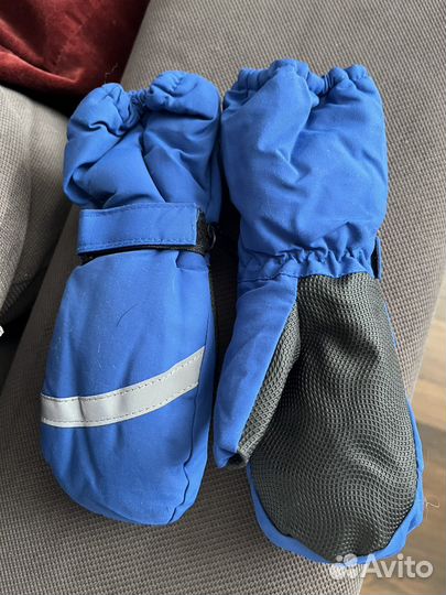 Варежки детские на 2-4 года