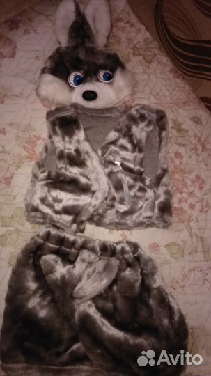 Костюм зайца. Новогодний костюм. Заяц