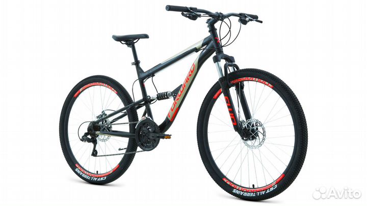 Велосипед горный двухподвес Forward Raptor 2.0 D d