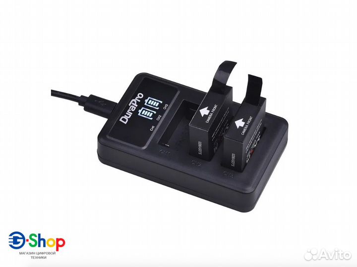 Зарядное для экшен камеры SJCam SJ7 на 3x слота