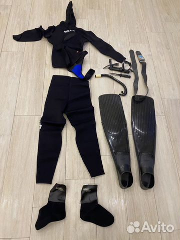 Гидрокостюм для подводной охоты 3,5 мм seac sub