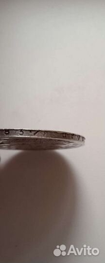 Монета рубль 1842 г серебро