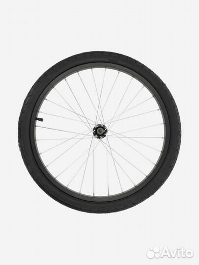 2 передних колеса и 1 заднее с втулками 18 дюймов