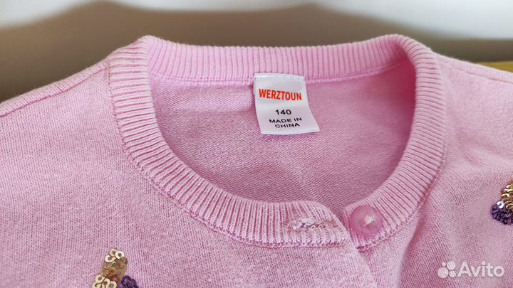 Кофта для девочки 134