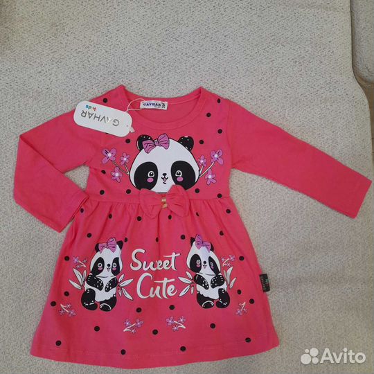 Платье для девочки новое