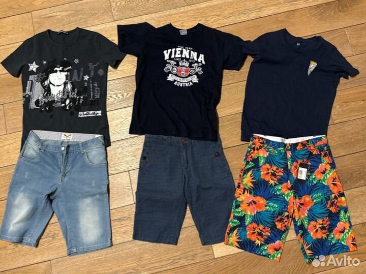 Шорты футболки поло для мальчика 152 158