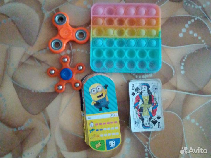 Спиннер,попыт,карты