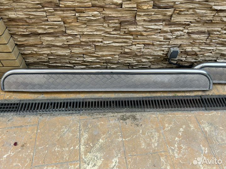 Подножки пороги toyota land cruiser 200