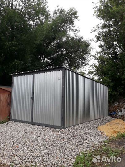 Гараж пенал ракушка