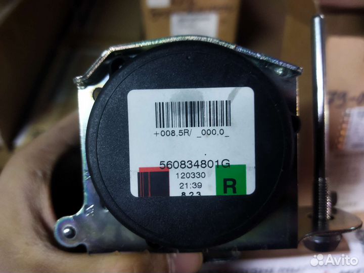 Ремень безопасности передний правый astra H