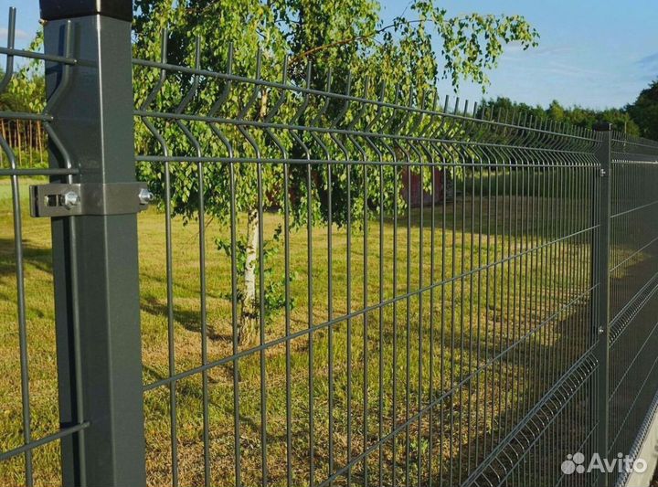 3Д сетка гиттер для забора