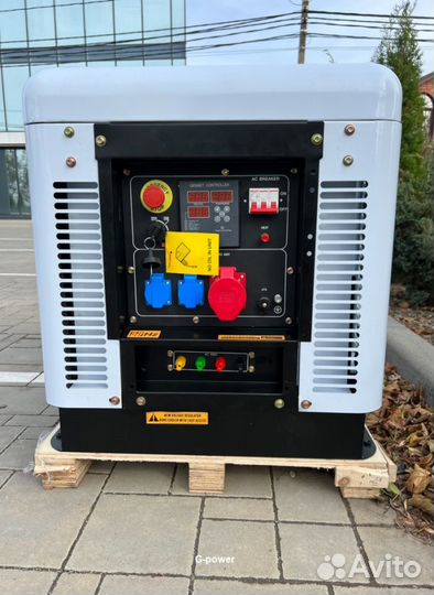 Дизельный генератор 13 кВт G-power DG15000SE3 трех