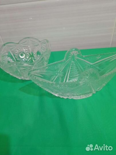 Хрустальная ваза