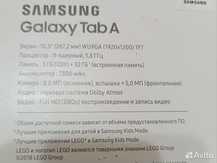 Samsung galaxy tab a