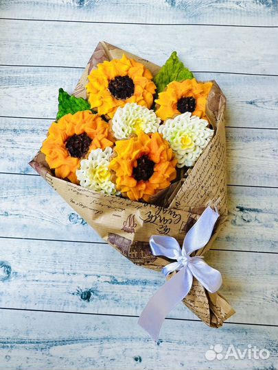 Съедобные букеты пряники 1 сентября