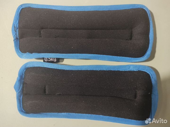 Утяжелители неопреновые onlytop, 2 шт. х 0,5 кг