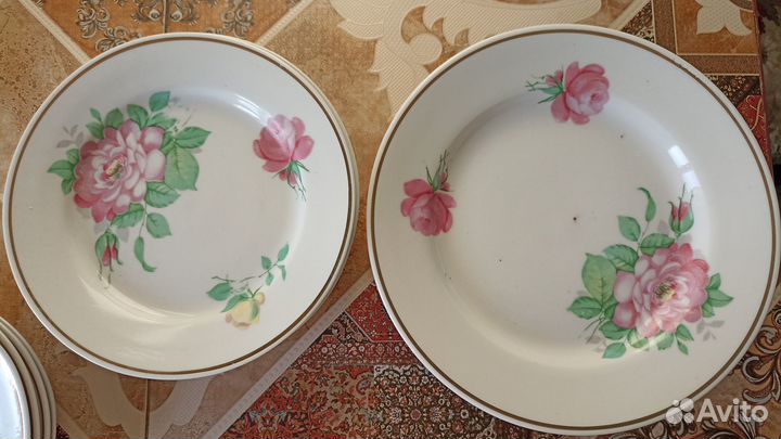 Глубокие суповые тарелки, пфз, СССР