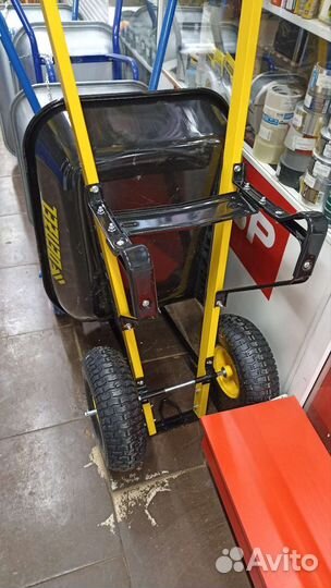 Строительная тачка Denzel 140 л Усиленная