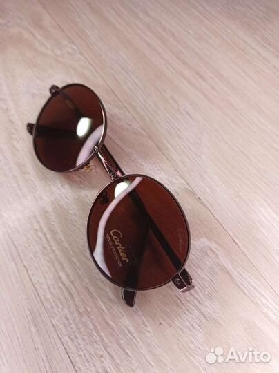 Очки солнцезащитные UV Cartier 8306 коричневый NEW
