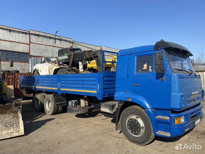 Автогрузоперевозки на а/м камаз бортовой 10 тонн