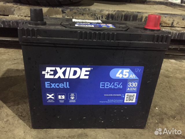 Аккумулятор Exide eb 454