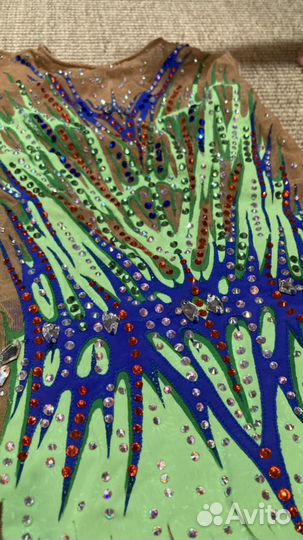 Купальник для гимнастики рост 134-140-146