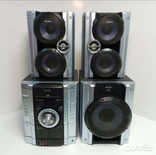 Музыкальный центр Sony MHC-RG444 с Bluetooth