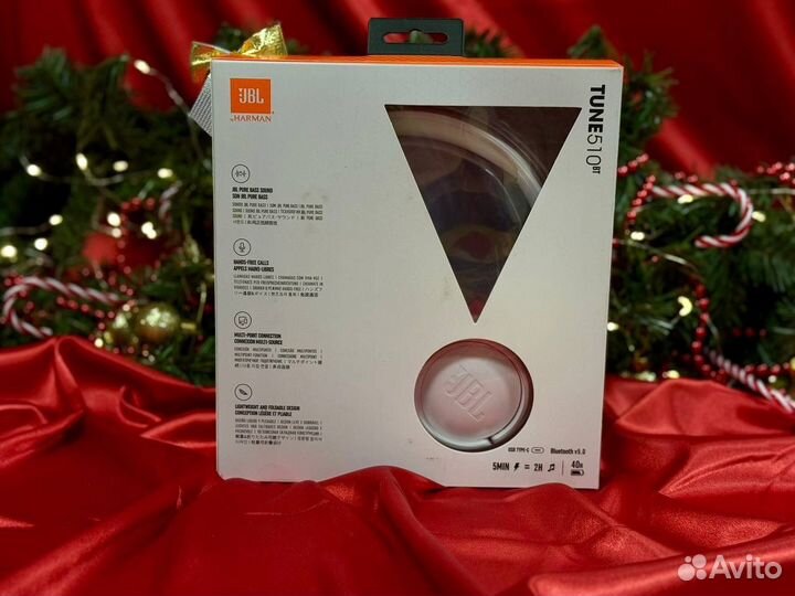 Беспроводные наушники JBL tune 510BT