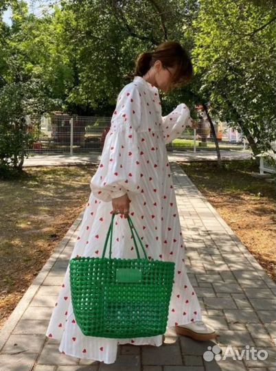 Платье хлопок хлопковое оверсайз свободное белое