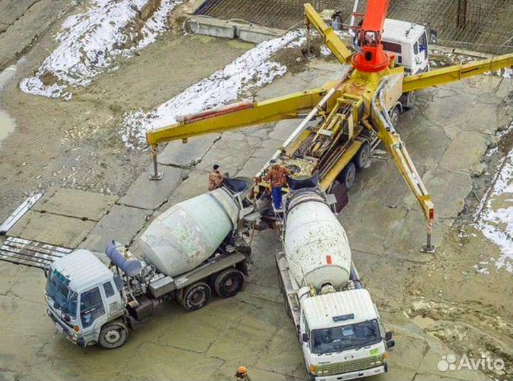Бетон+Раствор+Лента+Автобетонасос