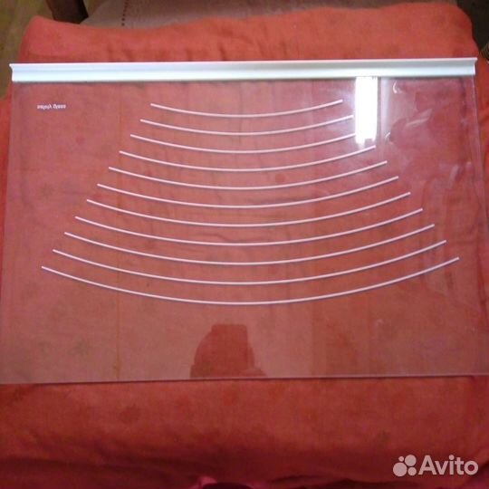 Полка стеклянная для холодильника стинол