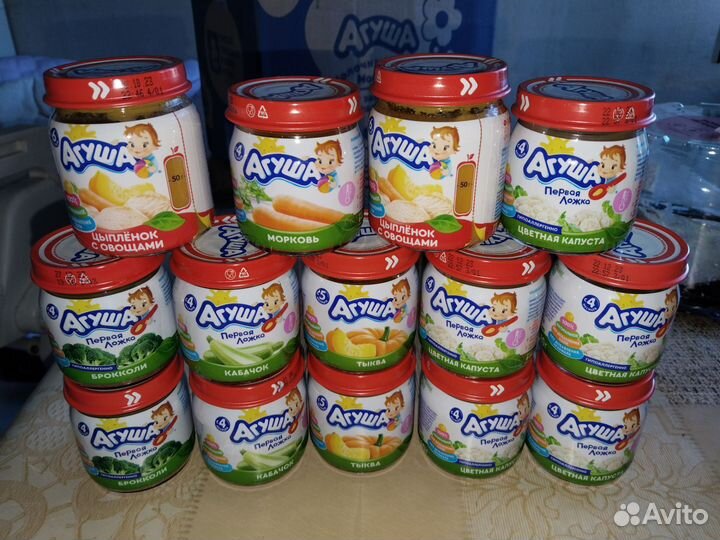 Детское питание агуша