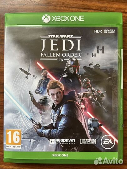 Star Wars Jedi: Fallen Order диск для Xbox One