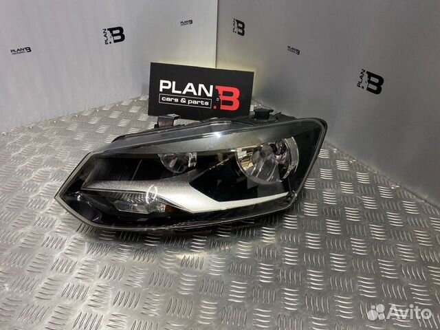 Фара галогеновая передняя левая Volkswagen Polo 6R