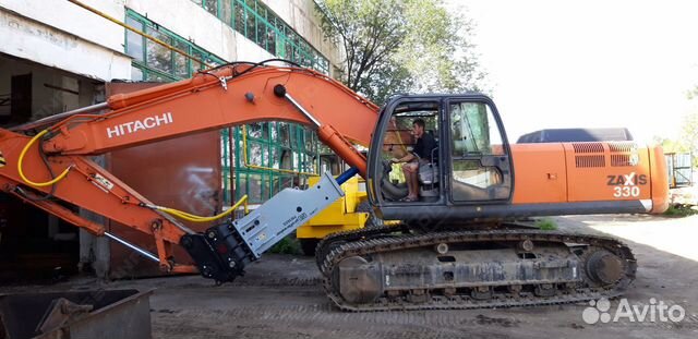 Гидромолот для экскаватора Doosan Hyundai Hitachi