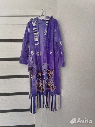 Халат новый махровый банный в пол