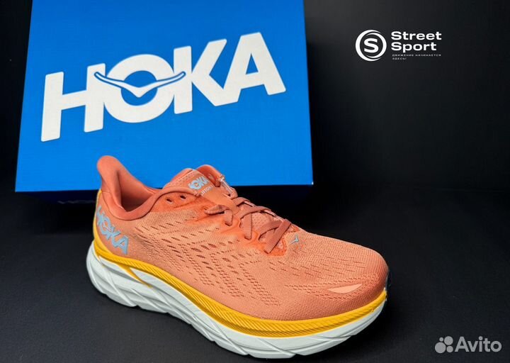 Hoka - Оригинальные кроссовки, модель Clifton 8