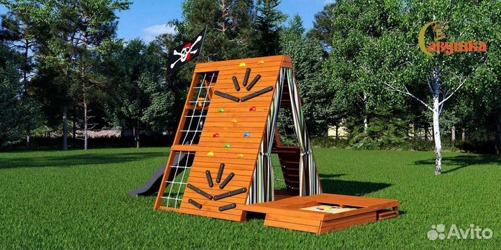 Спортивный домик Савушка База 4 с доставкой