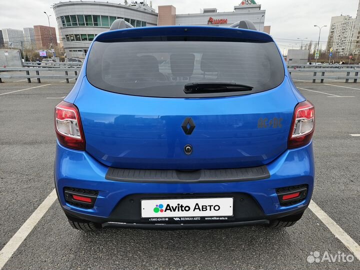 Renault Sandero Stepway 1.6 AT, 2017, 119 000 км