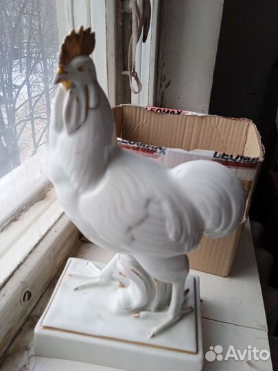 Петушок антикварный. Фарфор Германия