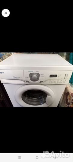 Стиральная машина бу lg 5 кг