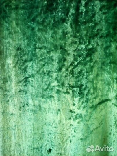 Занавески плюшевые СССР