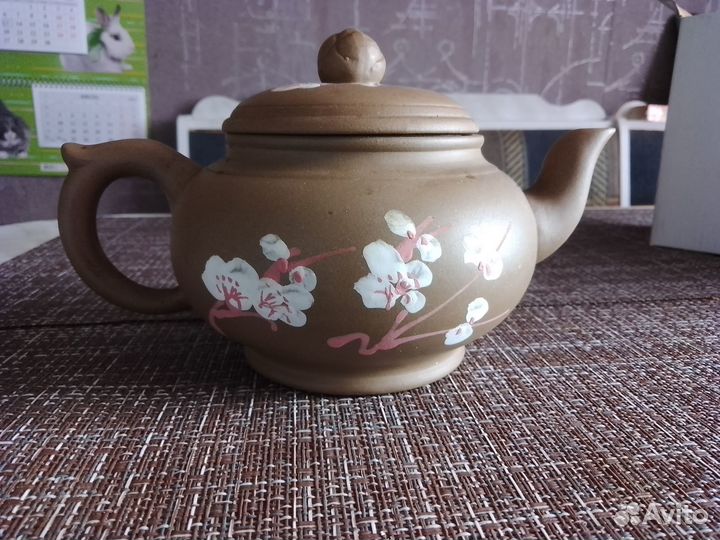Чайник заварочный глиняный