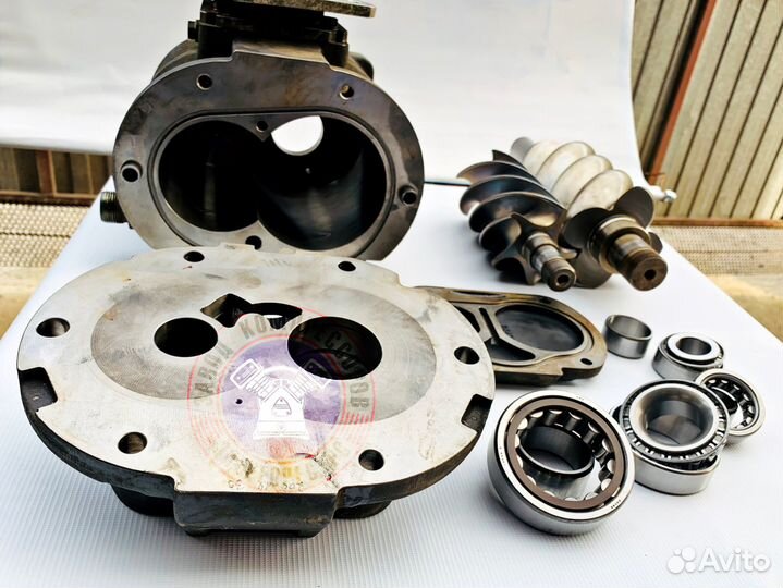 Ремонт винтового компрессора