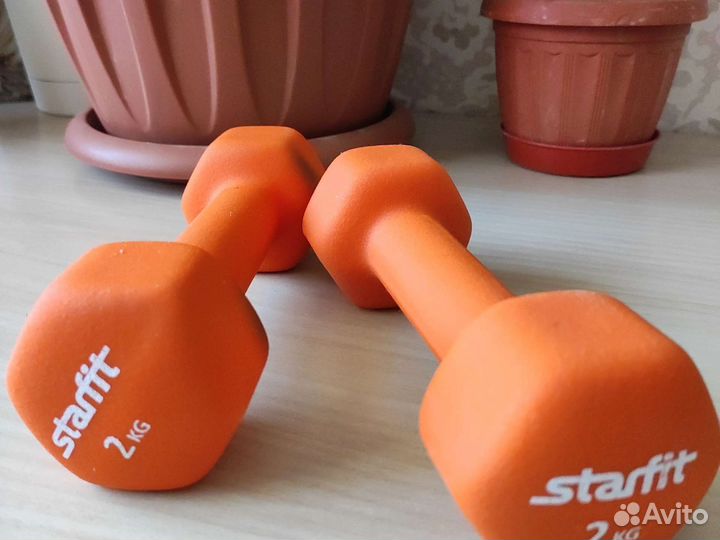 Гантели Starfit 2кг
