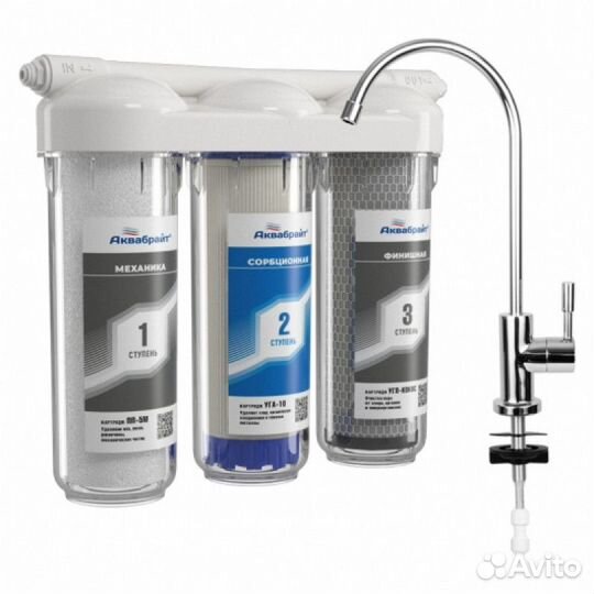 Фильтры под мойку для кухни 3 и 5 ступеней очистки