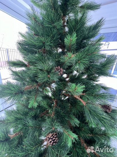Ель искуственная с шишками 230