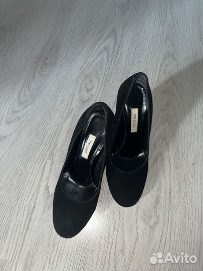 Женская турецкая обувь - замшевые туфли